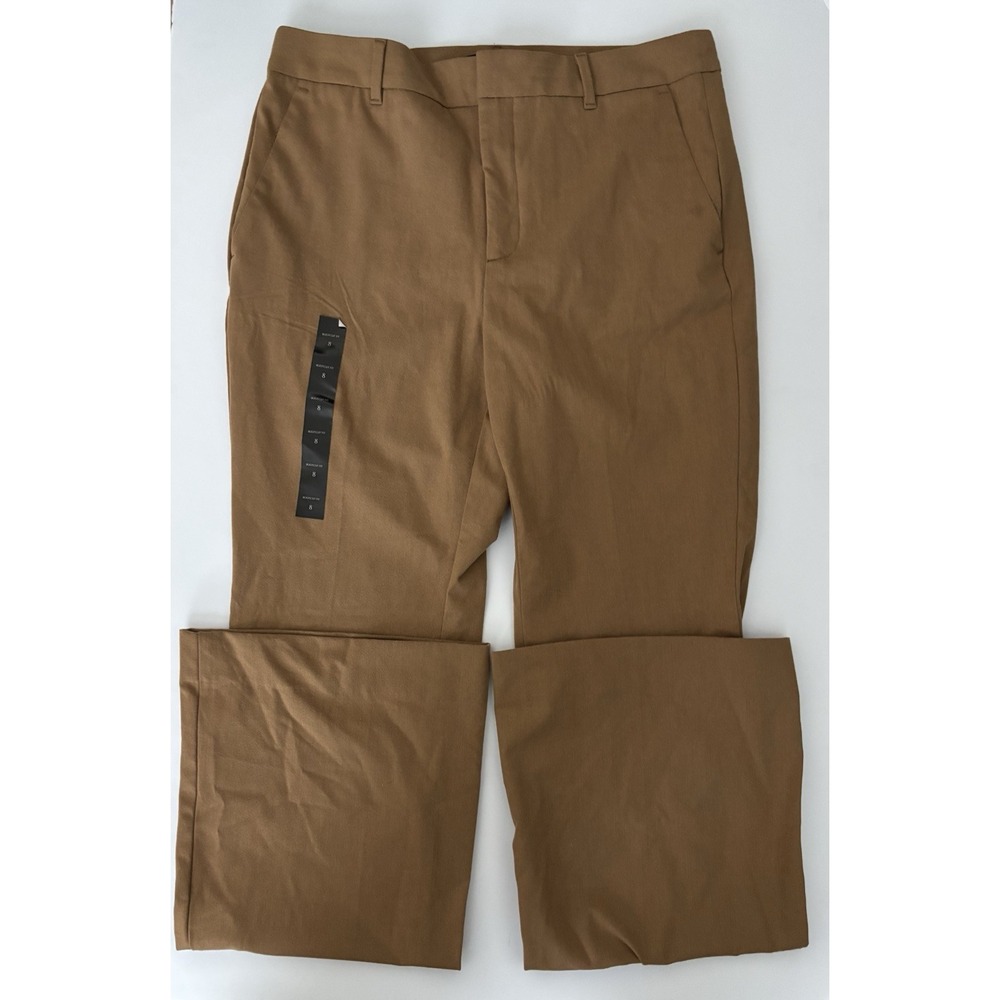 Banana Republic Women's Brown Bootcut Fit Slacks 8 Carrercore Timeless